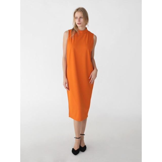 アーガ（Aga）/ジョーゼットボトルネックコクーンシルエットワンピースの通販は