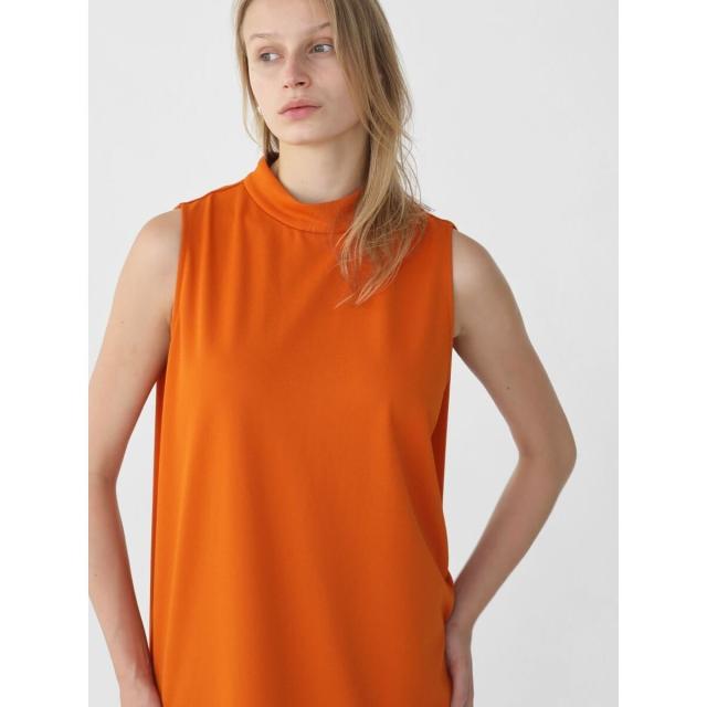 アーガ（Aga）/ジョーゼットボトルネックコクーンシルエットワンピースの通販は