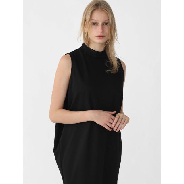 アーガ（Aga）/ジョーゼットボトルネックコクーンシルエットワンピースの通販は