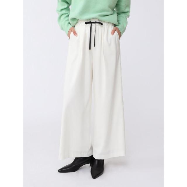 アーガ（Aga）/ウール混ドロストワイドパンツ
