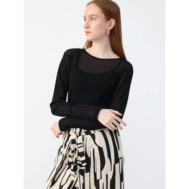 アーガ（Aga）/シアーソフトチュールトップス