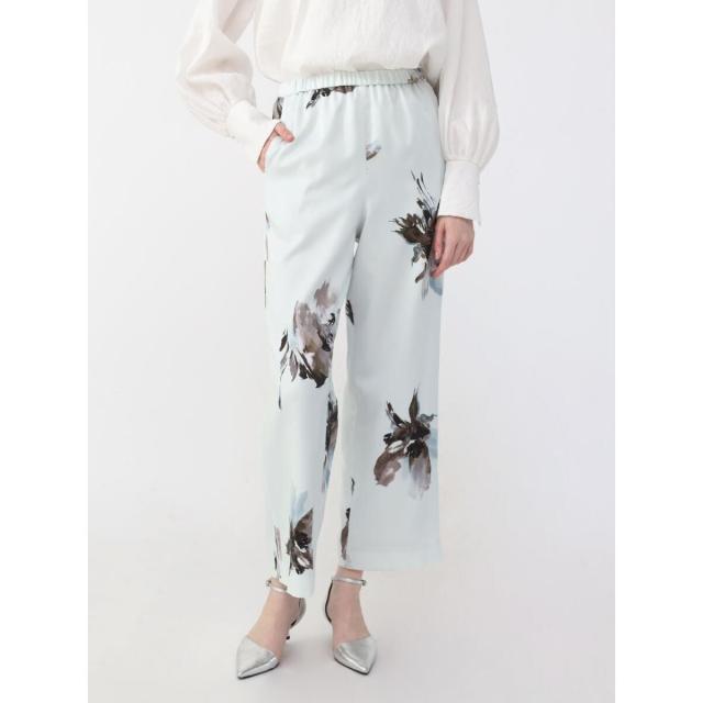 アーガ（Aga）/フラワーペイントワイドパンツ