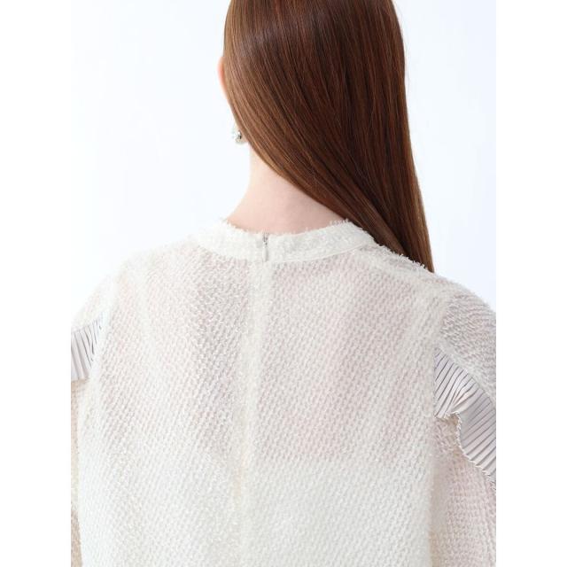 アーガ（Aga）/フリルプリーツシアーブラウス 02