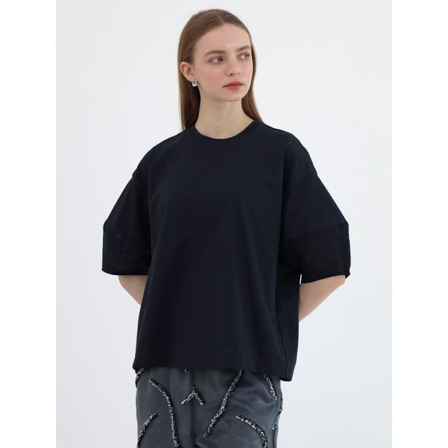 アーガ（Aga）/NORITAKE シアーバルーンスリーブカットソー