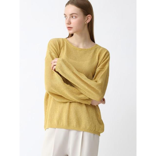 アーガ（Aga）/made in KOFU ミドルゲージ和紙ニットPO