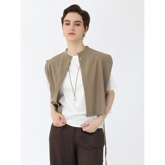 アーガ（Aga）/タックデザインシャツベスト