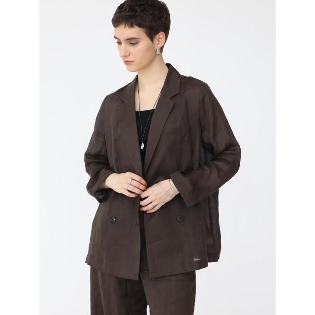 アーガ（Aga）/リネンテーラードジャケット