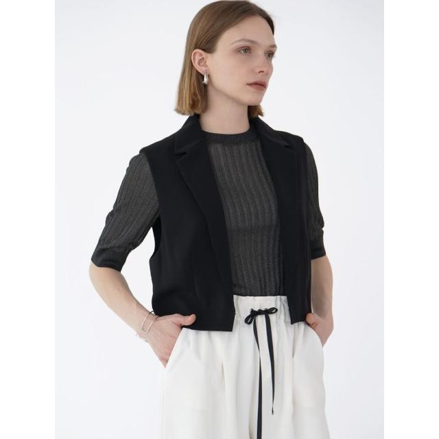 アーガ（Aga）/テーラードショートジレ