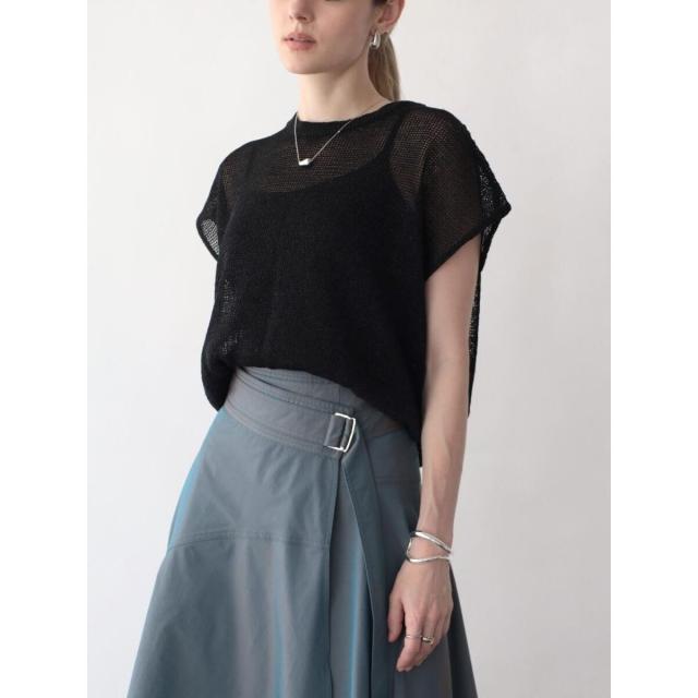 アーガ（Aga）/甘編みラメフレンチサマーニットの通販はau PAY