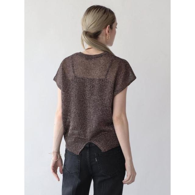 アーガ（Aga）/甘編みラメフレンチサマーニットの通販はau PAY