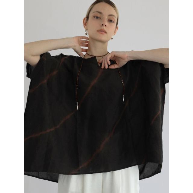 アーガ（Aga）/made in INDIA タイダイ染めスキッパーブラウス