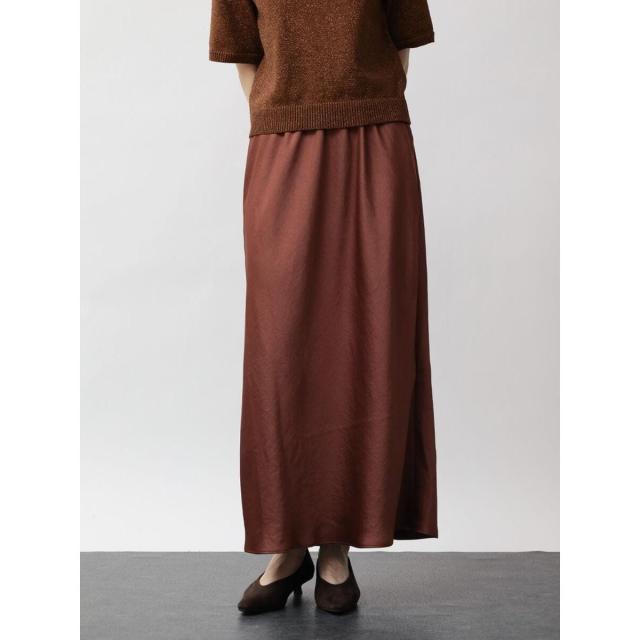 アーガ（Aga）/サテンストレートスカート