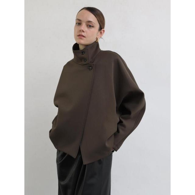 アーガ（Aga）/ダンボールジャージースタンドカラーアウター