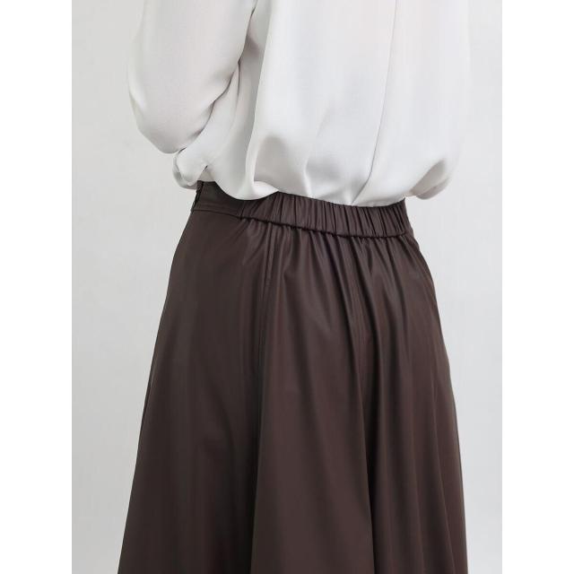 アーガ（Aga）/レザータッチフレアスカート