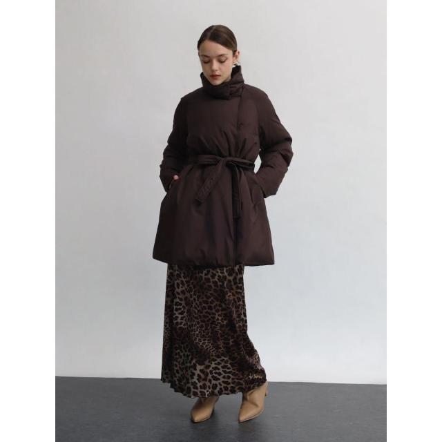 アーガ（Aga）/ハイネックミドルAラインコート