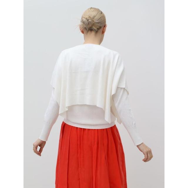 アーガ（Aga）/16Gケープ付アンサンブルニット_15