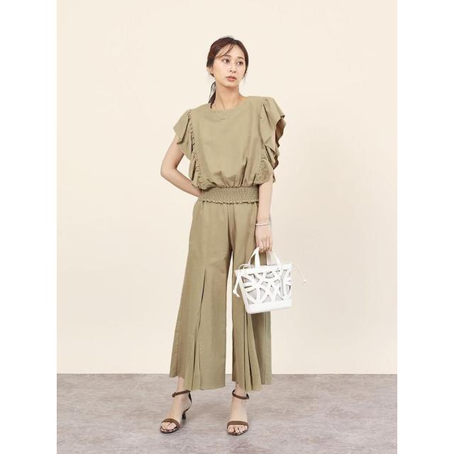 フェンネル（FENNEL）/リネンブレンドラッフルブラウスの通販はau PAY