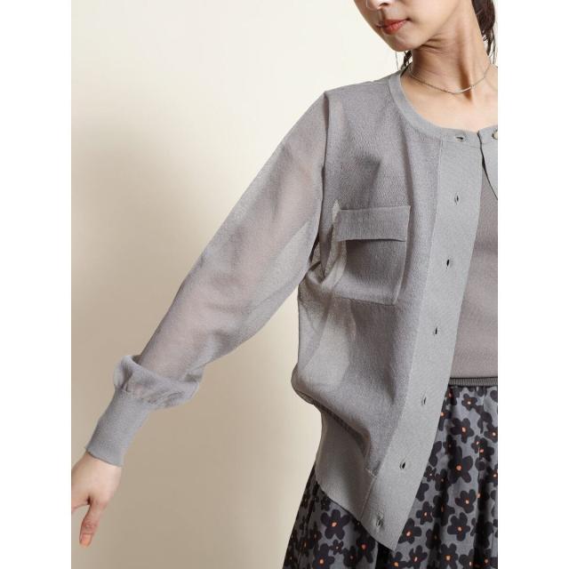 フェンネル（FENNEL）/ダブルポケットシアーカーディガンの通販はau