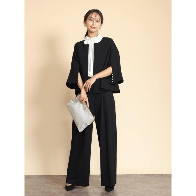 フェンネル（FENNEL）/ラインパールスリーブケープジャケットの通販は