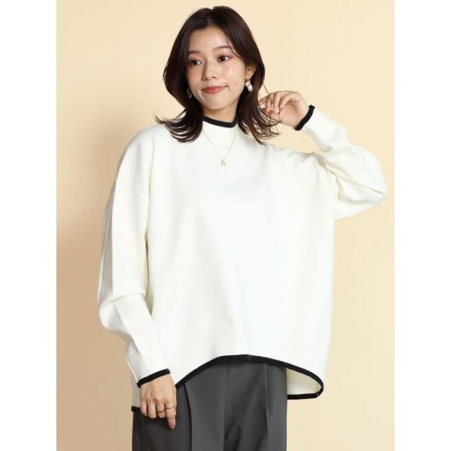 フェンネル（FENNEL）/セミハイネックワイドニットの通販は 7,636円