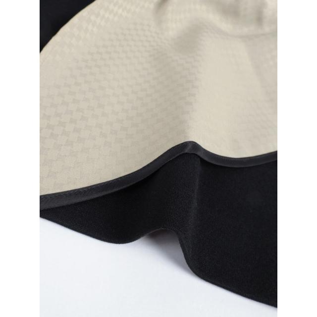 今期タグ付新品　ヤマダヤ　ジャガードスカーフタイワンピース　fennel フェンネル（FENNEL）/ジャガードスカーフタイワンピース