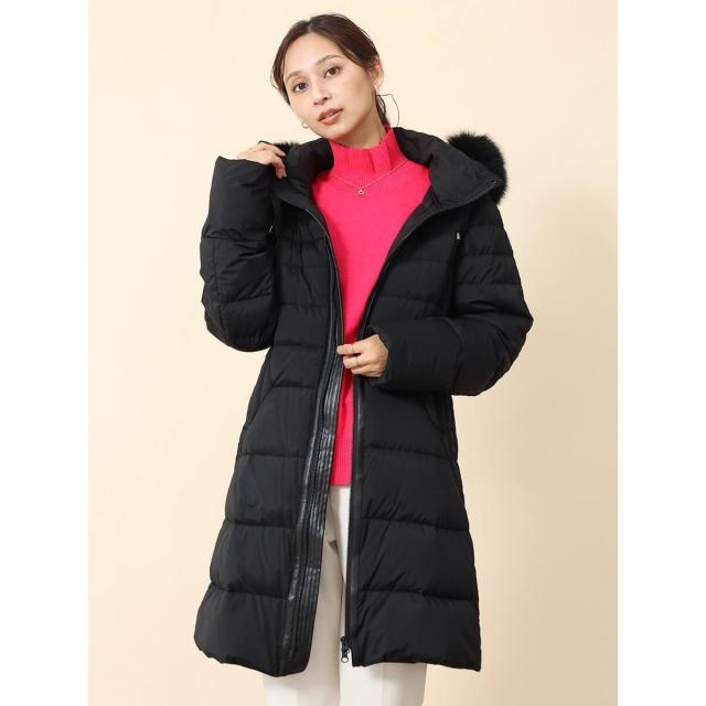 フェンネル（FENNEL）/フォックスファー付きロングダウンコート