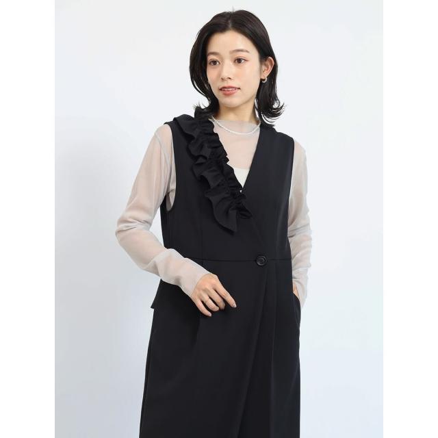 フェンネル（FENNEL）/アシンメトリーフリルオールインワンの通販はau