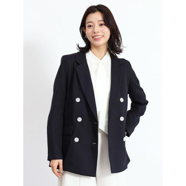 フェンネル（FENNEL）/麻調ダブルジャケット