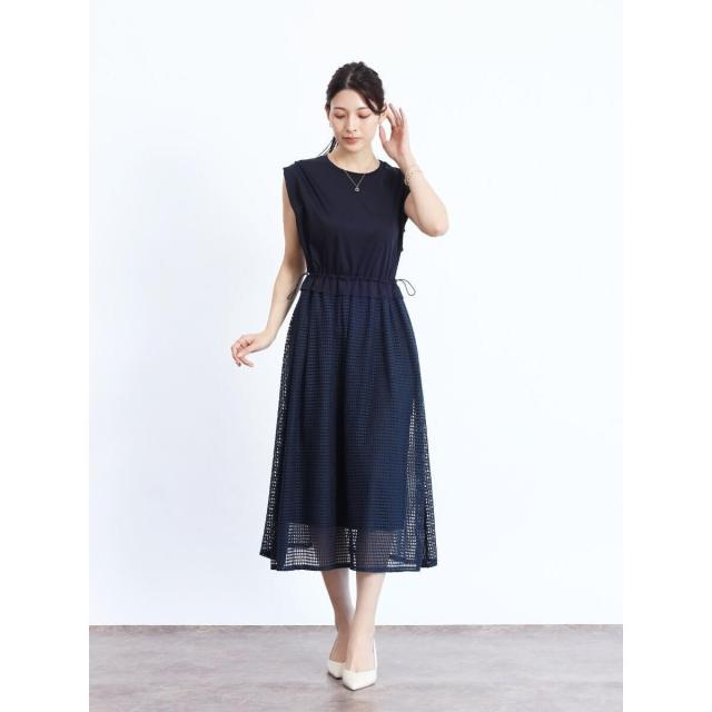 FENNEL ワンピース フェンネル（FENNEL）/リーフジャガードビスチェ