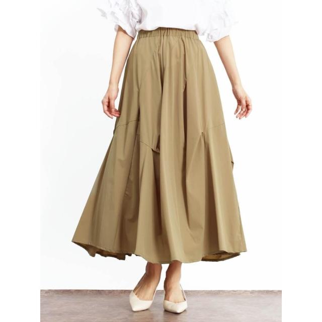 フェンネル（FENNEL）/タックワークストレッチフレアスカートの通販は