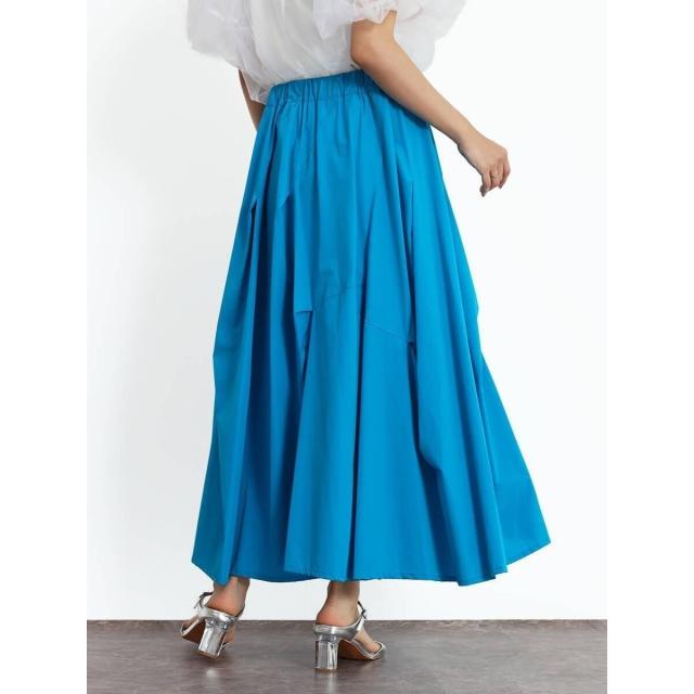 新品　fennel 定価¥1万8900円　タックワークストレッチフレアスカート フェンネル（FENNEL）/タックワークストレッチフレアスカートの通販は