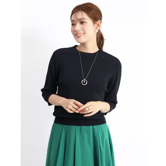 フェンネル（FENNEL）/フリル付きニットトップス