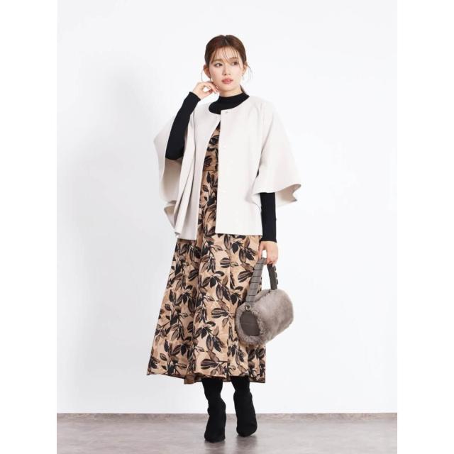 フェンネル（FENNEL）/リーフジャガードドッキングビスチェワンピ