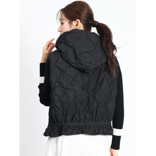 フェンネル（FENNEL）/ドットキルティングジップベスト