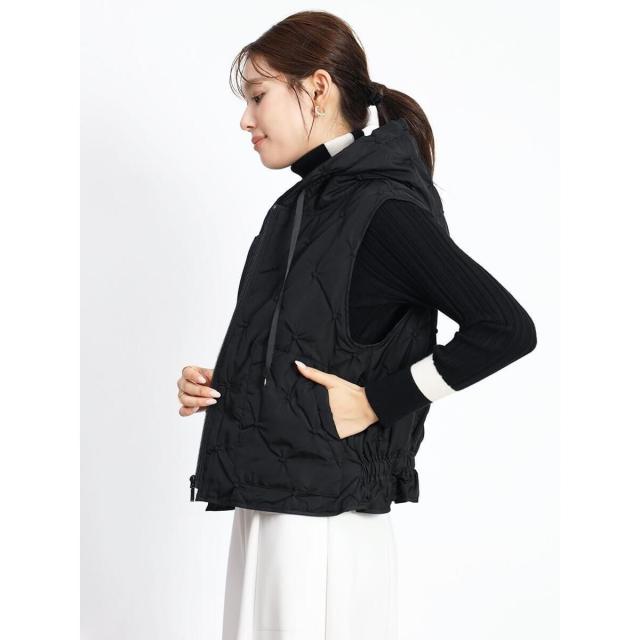 フェンネル（FENNEL）/ドットキルティングジップベスト