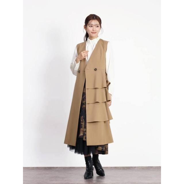 フェンネル（FENNEL）/フリルジレワンピ