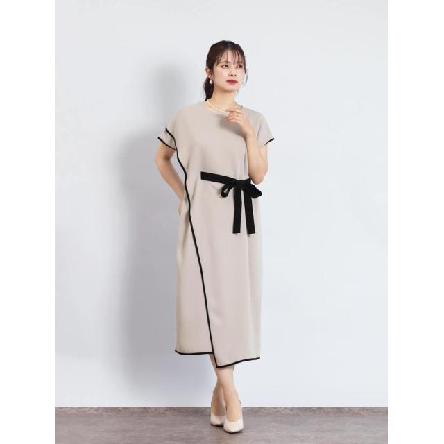 【NEW】フェンネル（FENNEL）/配色ラップワンピース