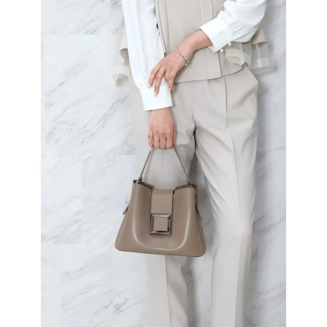フェンネル（FENNEL）/スクエアバックルハンドバッグ 13,000円