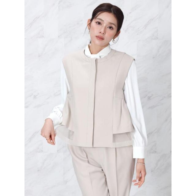 フェンネル（FENNEL）/シアードッキングショートジレ 18,500円