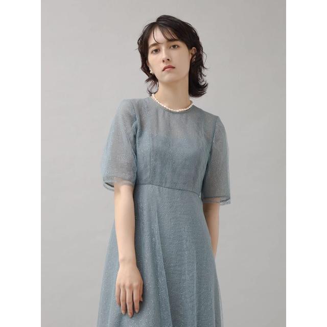 プチローブ（petirobe）/ラメチュール刺繍ドレス