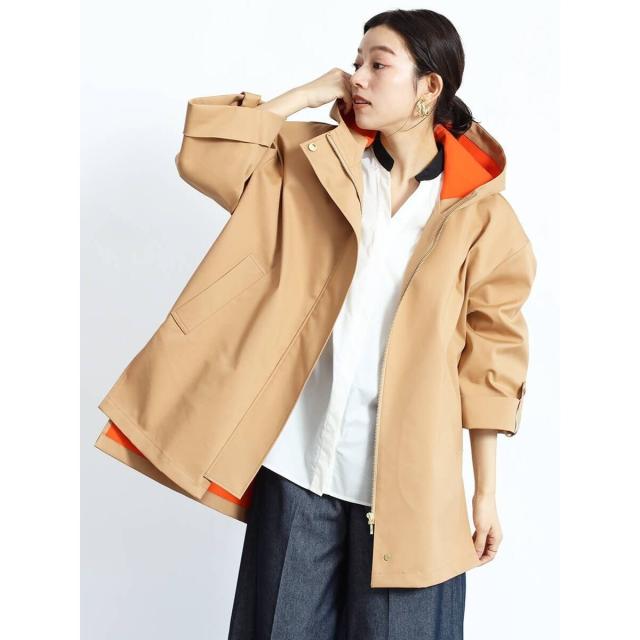 グランターブル（GRANDTABLE）/バイカラーオーバーコート