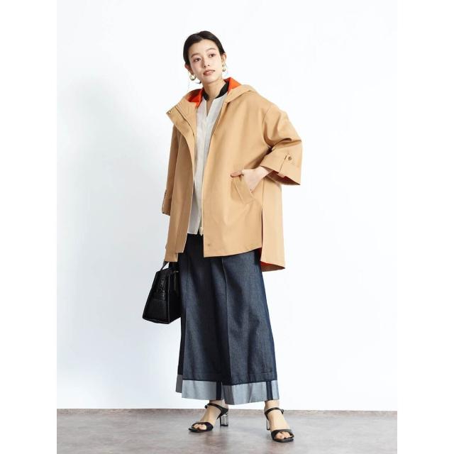 Grandtable　バイカラーオーバーコート グランターブル（GRANDTABLE）/バイカラーオーバーコート