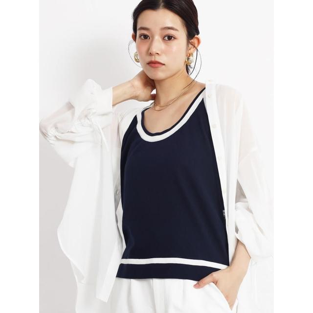 GRANDTABLE GRANDTABLE / 2WAYリボンハーフコート GRANDTABLE / 2WAY