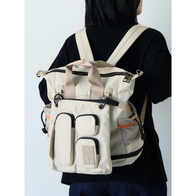 ヌエール（nouer）/ポケットデザインマルチWAYバックパックの通販は