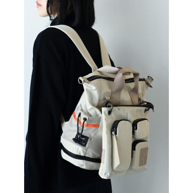 ヌエール（nouer）/ポケットデザインマルチWAYバックパックの通販は