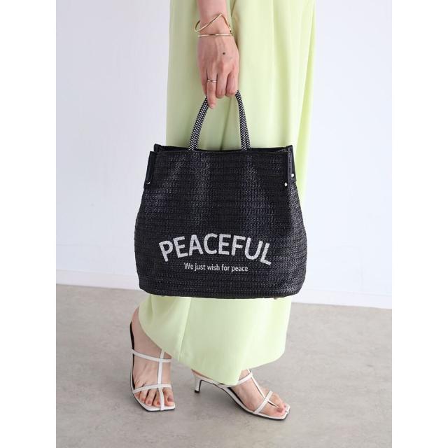 新品　エヌール　PEACEFULサマートートバッグ ヌエール（nouer）/PEACEFULサマートートバッグ