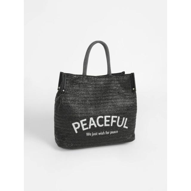 新品　エヌール　PEACEFULサマートートバッグ ヌエール（nouer）/PEACEFULサマートートバッグ