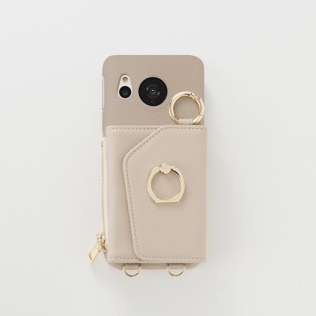 エンハンス（enHANCE）/android ケース 【リング スタンダード】aquosケース スマホショルダー スマホポーチの通販は