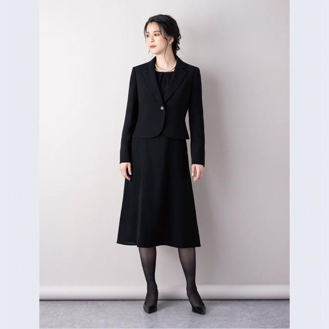ルルコ（Lurco）/ブラックフォーマル 喪服 レディース スーツ ワンピース 前開き 洗える 授乳対応