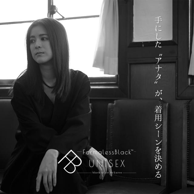 ルルコ（Lurco）/ブラックフォーマル ユニセックス レディース メンズ パンツスーツ フォーマレスブラック_2